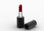 Red Lipstick Stock Photo