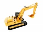 Excavator Isolated Stock Photo