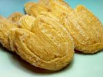 French Palmier Cookies Stock Photo