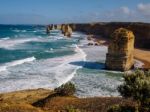 Beautiful View Of Twelve Apostles Stock Photo