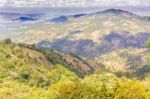 Highland Landscape In Rural Guatemala Area Stock Photo