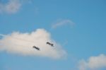 Airbourne Airshow At Eastbourne 2014 Stock Photo