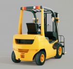 Forklift Truck Stock Photo