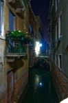 Venice Italy Unusual Scenic View Stock Photo