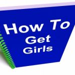 How To Get Girls On Notebook Represents Getting Girlfriends Stock Photo