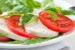 Caprese Salad Stock Photo