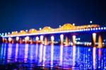 Soft Bokeh Of Seongsu Bridge In Seoul,korea Stock Photo