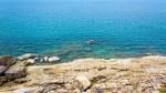 Rocks Coastline And Sea At Koh Samui Stock Photo