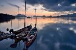 Longtail Boats Stock Photo