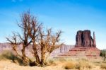 Scenic View Of Monument Valley Utah Usa Stock Photo