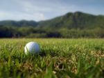 Golf Ball Stock Photo