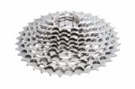 Titanium Bicycle Cassette Stock Photo