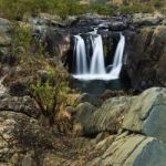 The Gorge Waterfall And Creek Stock Photo