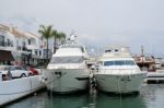 Puerto Banus, Andalucia/spain - July 6 : View Of The Harbour In Stock Photo