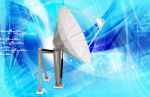 Satellite Dish Stock Photo