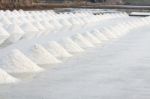 Salt Farm Stock Photo