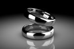 The Beauty Wedding Ring Stock Photo