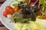 Vegetable Salad Stock Photo