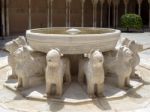 Granada, Andalucia/spain - May 7 : Part Of The Alhambra  Palace Stock Photo