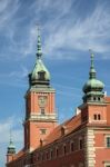 The Royal Castle In The Old Town Market Square In Warsaw Stock Photo