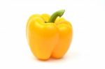 Fresh Yellow Paprika Stock Photo