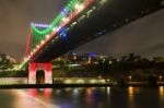 Story Bridge In Brisbane Stock Photo