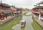 Qibao Old Town Stock Photo