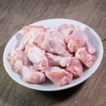 Raw Chicken Wings In A Bow Prepare For Cooking Stock Photo