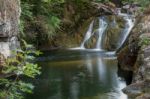 View Of Beezley Falls On The River Doe Near Ingleton In The York Stock Photo