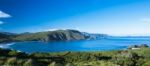 View Of Bruny Island Beach In The Late Afternoon Stock Photo