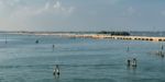 Railway Line Into Venice Stock Photo