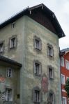 Old Decorated Building In St Wolfgang Stock Photo