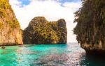 Maya Bay Phi Phi Islands Andaman Sea Krabi, South Of Thailand Stock Photo