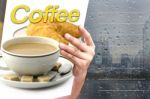 Coffee Menu Stock Photo