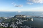 Lagoa And Ipanema Residential Neighborhoods In Rio De Janeiro, Stock Photo