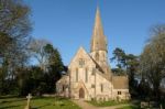 St Michael And All Angels Church In Leafield Stock Photo