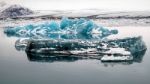 View Of Jokulsarlon Ice Lagoon Stock Photo