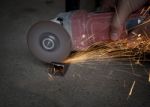 Hand And Industry Tool Cutting Steel Stock Photo