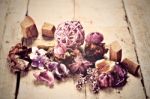 Potpourri Used For Aromatherapy Stock Photo