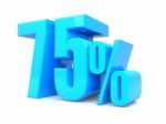 Percentage Sign Stock Photo