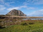 Morro Rock Bay Stock Photo