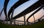 Bhumibol Bridge Stock Photo