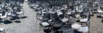 Chairs On The Saint Peter Square After Pope's Speech Stock Photo