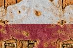 Grunge Flag Of Poland Stock Photo