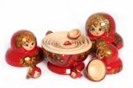 Russian Dolls Stock Photo