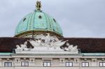 Hofburg At Heldenplatz In Vienna Stock Photo