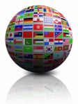 World Flag Stock Photo