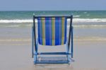 Beach Chair Stock Photo