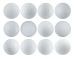 Golf Difference Light Source On White Background Stock Photo