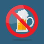 No Beer Symbol Stock Photo